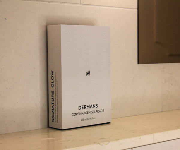 Signature Glow hudplejesæt til mænd – mod træt  og tørhud, mere fugt og sundere udstråling