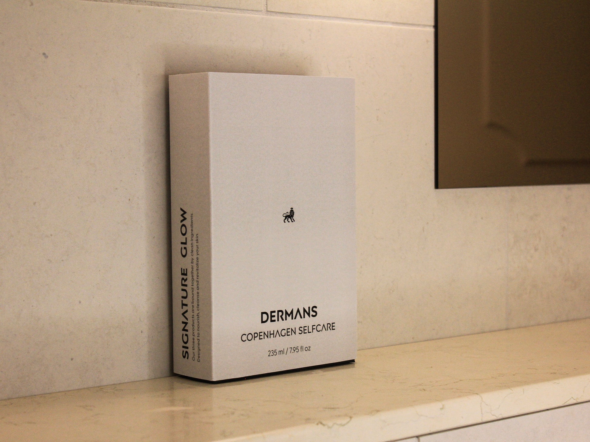 Signature Glow hudplejesæt til mænd – mod træt  og tørhud, mere fugt og sundere udstråling