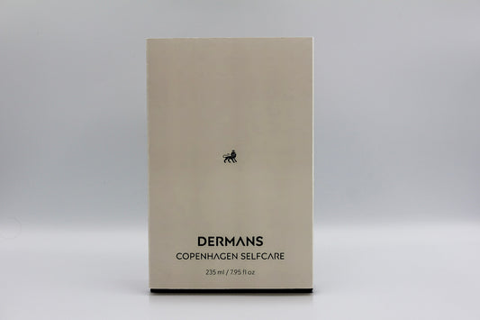 Hudplejesæt til mænd - Signature Renewal fra Dermans, frontvisning af æske